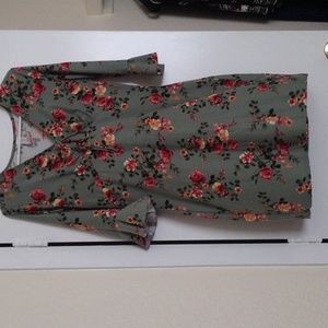 No Boundaries dress. Made in China.